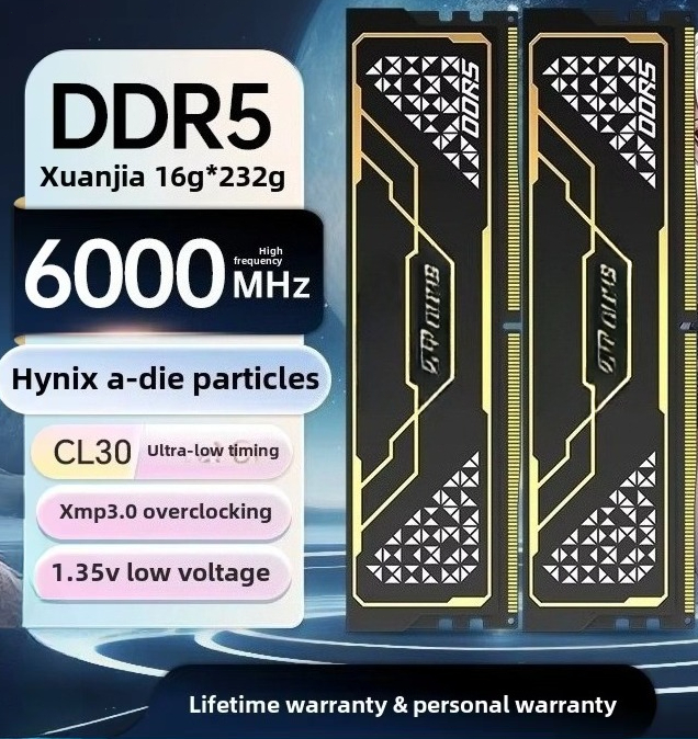 Ddr5 16Gb 6000Mhz - Barrette de mémoire DDR5 16 Go