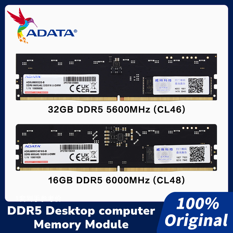 Ddr5 6000Mhz - Module de mémoire ADATA DDR5 U-DIMM