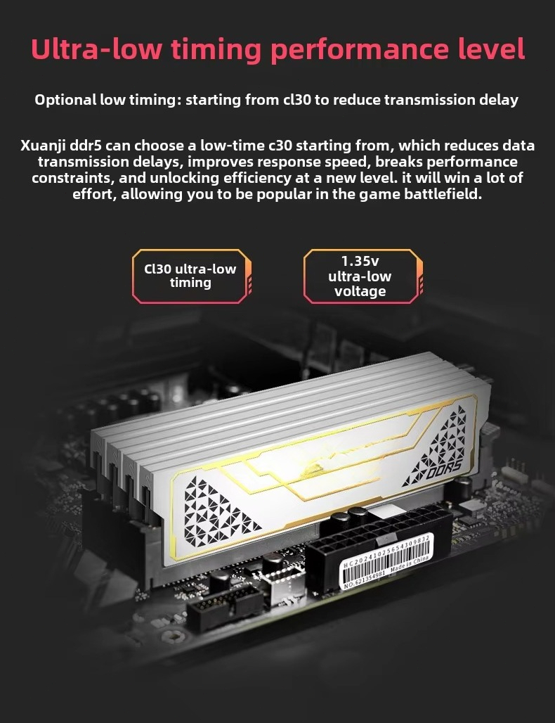 Barrette de mémoire DDR5 16 Go - Ddr5 16Gb 6000Mhz avis et prix
