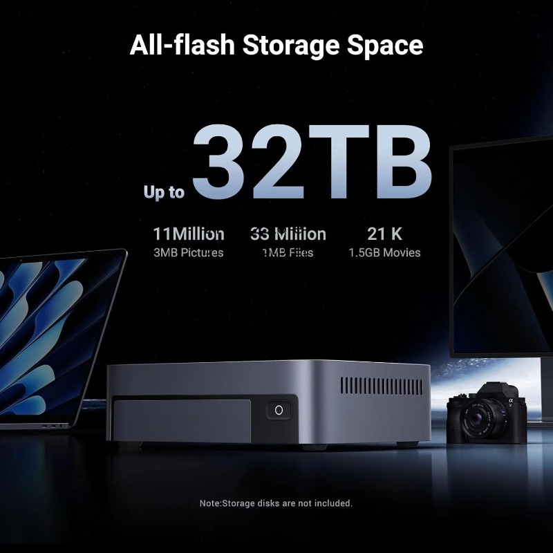 NASync DXP480T Plus, NAS tout  - Ddr5 8Gb avis et prix