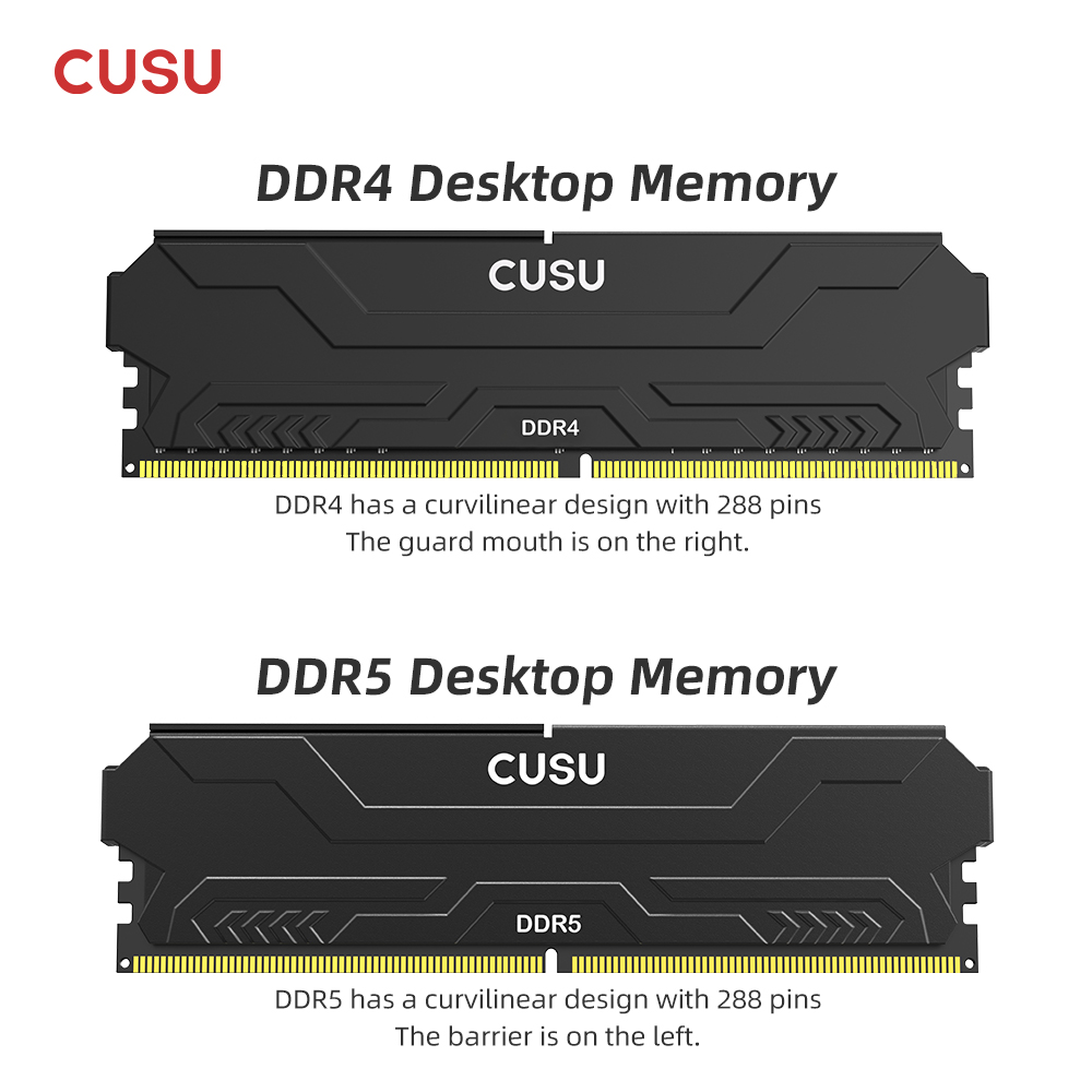 CUSU RAM DDR4 8GB 16GB mémoire - Ddr5 4800Mhz avis et prix